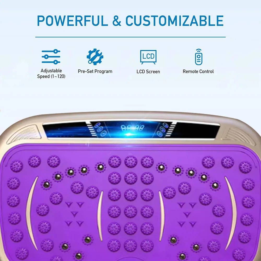Ultra-Thin Body Slimmer Electromagnetic Vertical Vibration Plate Exercise Machine Professional