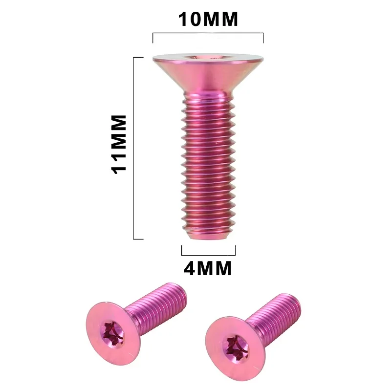 High-Strength Hex Screws for Light Bee Titanium Alloy Mods Colorful Screws