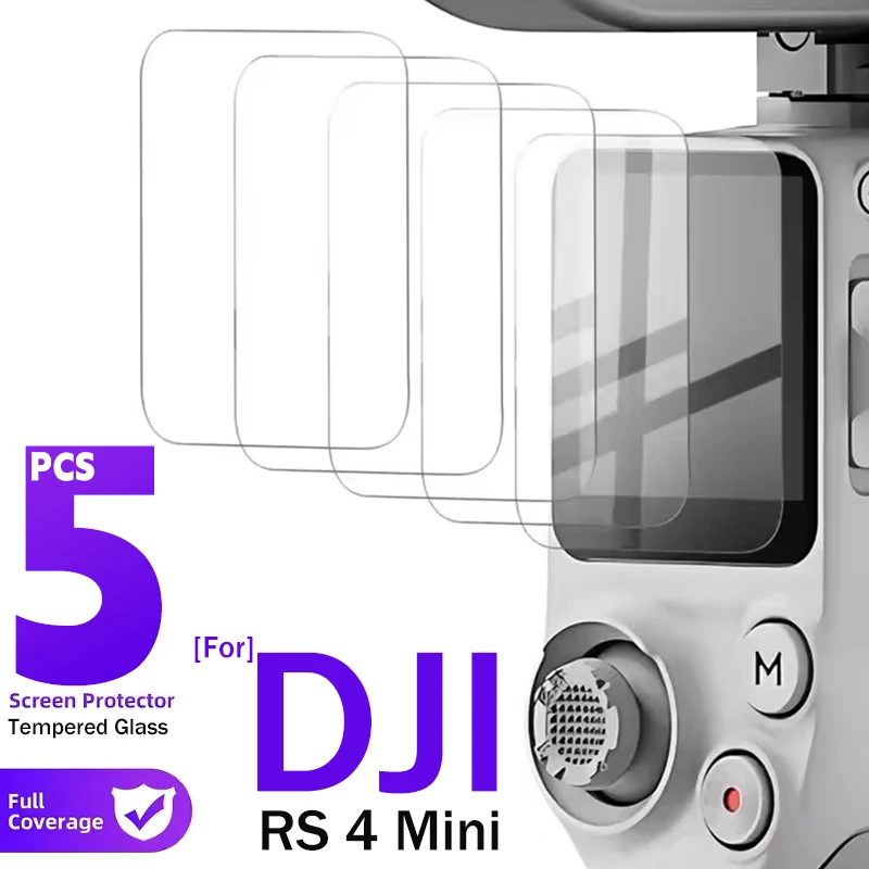 �y�Z�[�����z5-1 �����K���X DJI RS4 �~�j�X�N���[���v���e�N�^�[�A���`�X�N���b�` 9H �d�x�N���A�ی�K���X�t�B���� DJI RS 4 �~�j