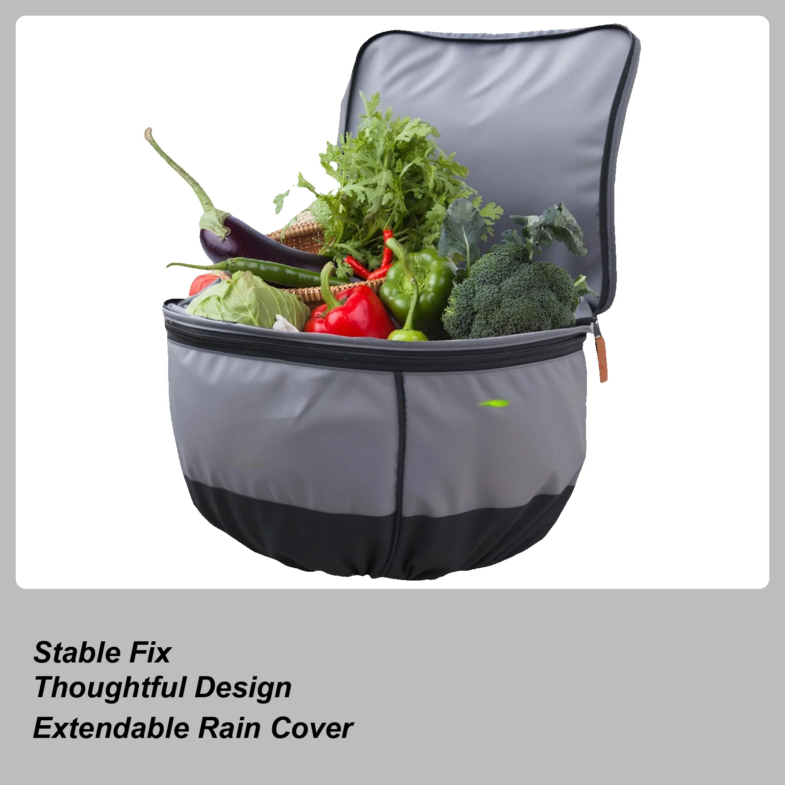 

Bike Basket Rain Cover Elastic Dust-Resistant Basket Protector Rainproof Cover For Outdoor Daily Commuting Grocery Shopping Road