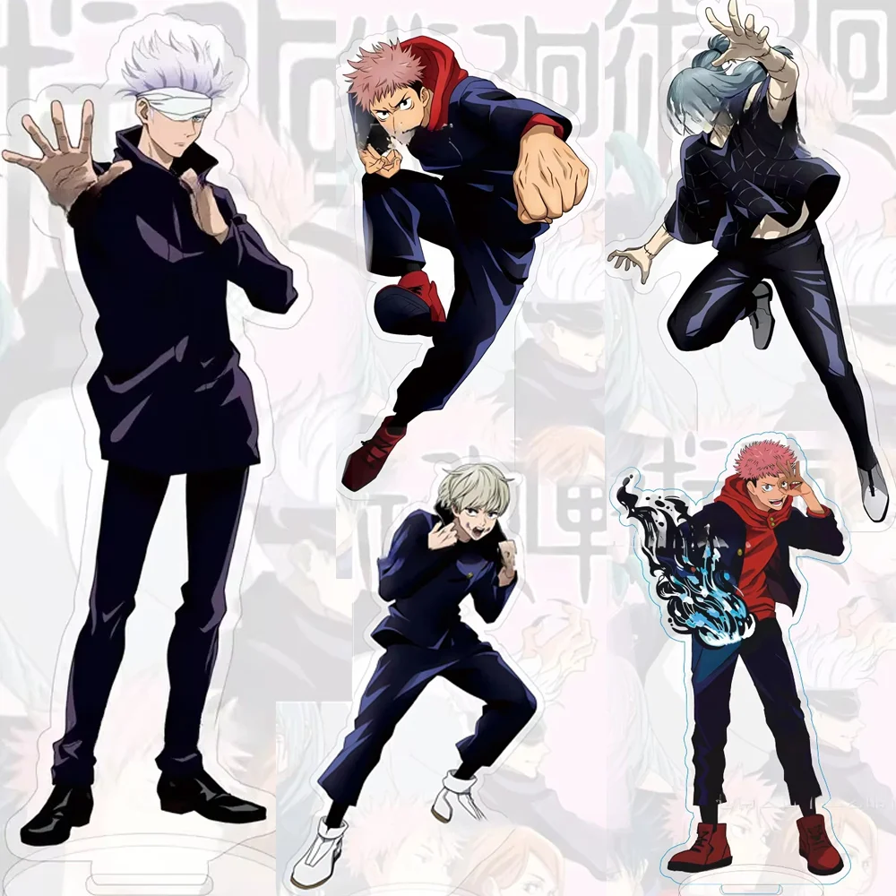 Акриловая подставка Anime Spell Return Battle Ryomen Sukuna Geto Suguru Satoru Gojo Fushiguro Megumi Signboard Model Desktop Decor Toy Акриловая подставка Anime Spell Return Battle Ryomen Sukuna Geto Suguru Satoru Gojo Fushiguro Megumi Signboard Model Desktop Decor Toy