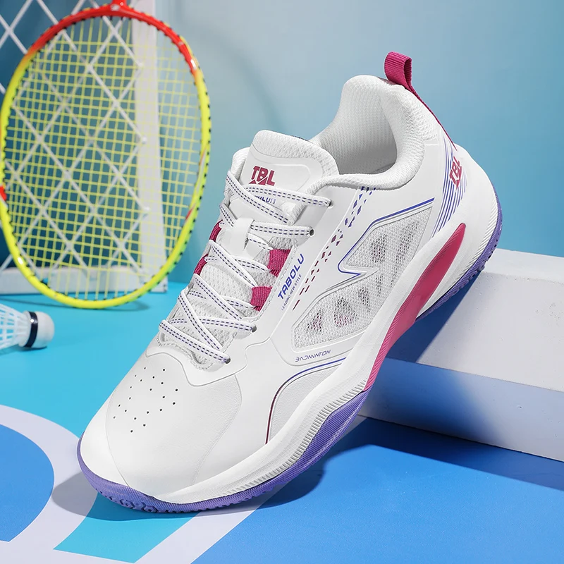 2026 New Badminton Shoes for Men Shock-Absorbant Badminton Sneakers Comfortable Outdoor Sneakerss Non Slip Badminton Court Shoes