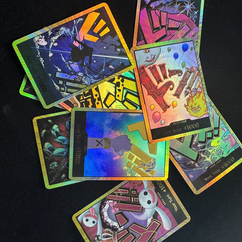 

Anime OPCG ACG Gold Don!! Collection Card Japanese Version Roronoa Zoro Super Parallel Foil Perona Trafalgar Law Gold Flash