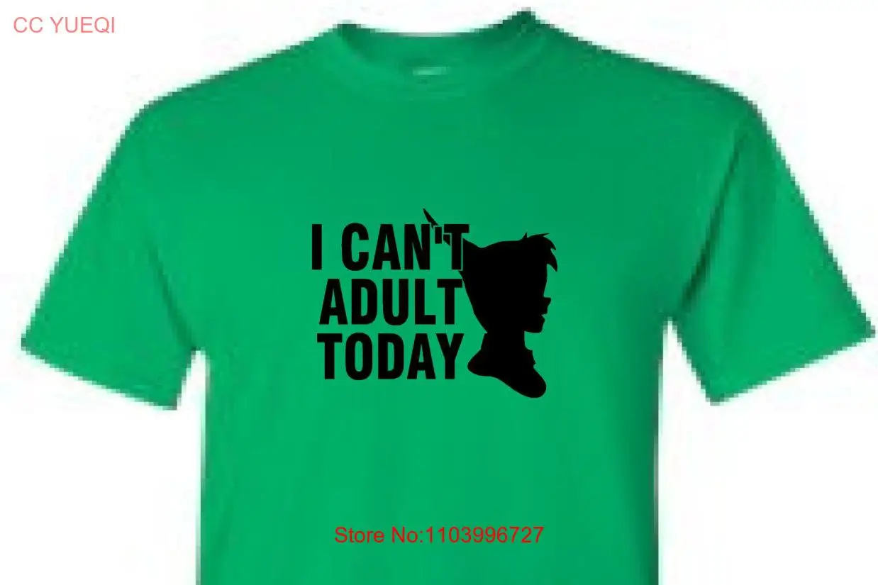 

Футболка I CAN'T ADULT TODAY с длинными или короткими рукавами