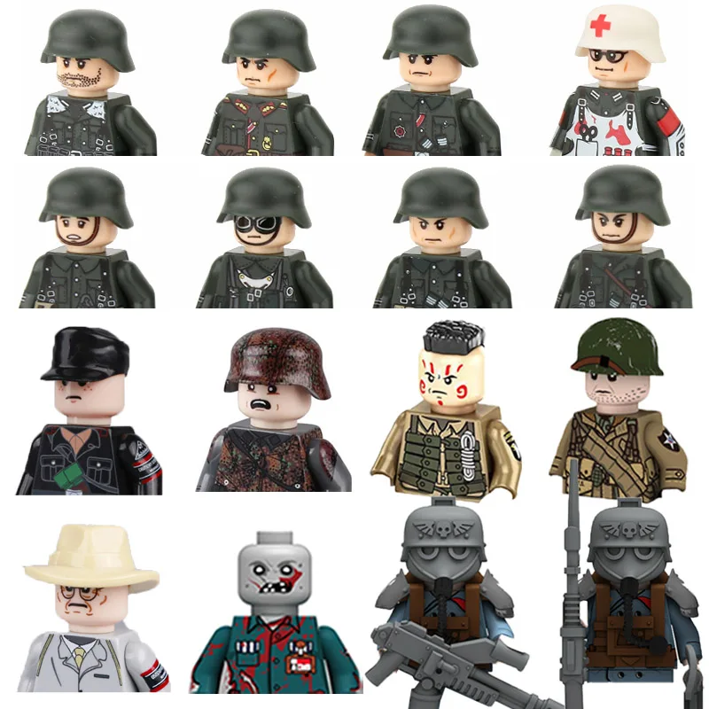 

Building Blocks Figures Toys Weapons Guns Adults Children Gifts Military Games Ukraine Army Mountain Division Full-Body Printing