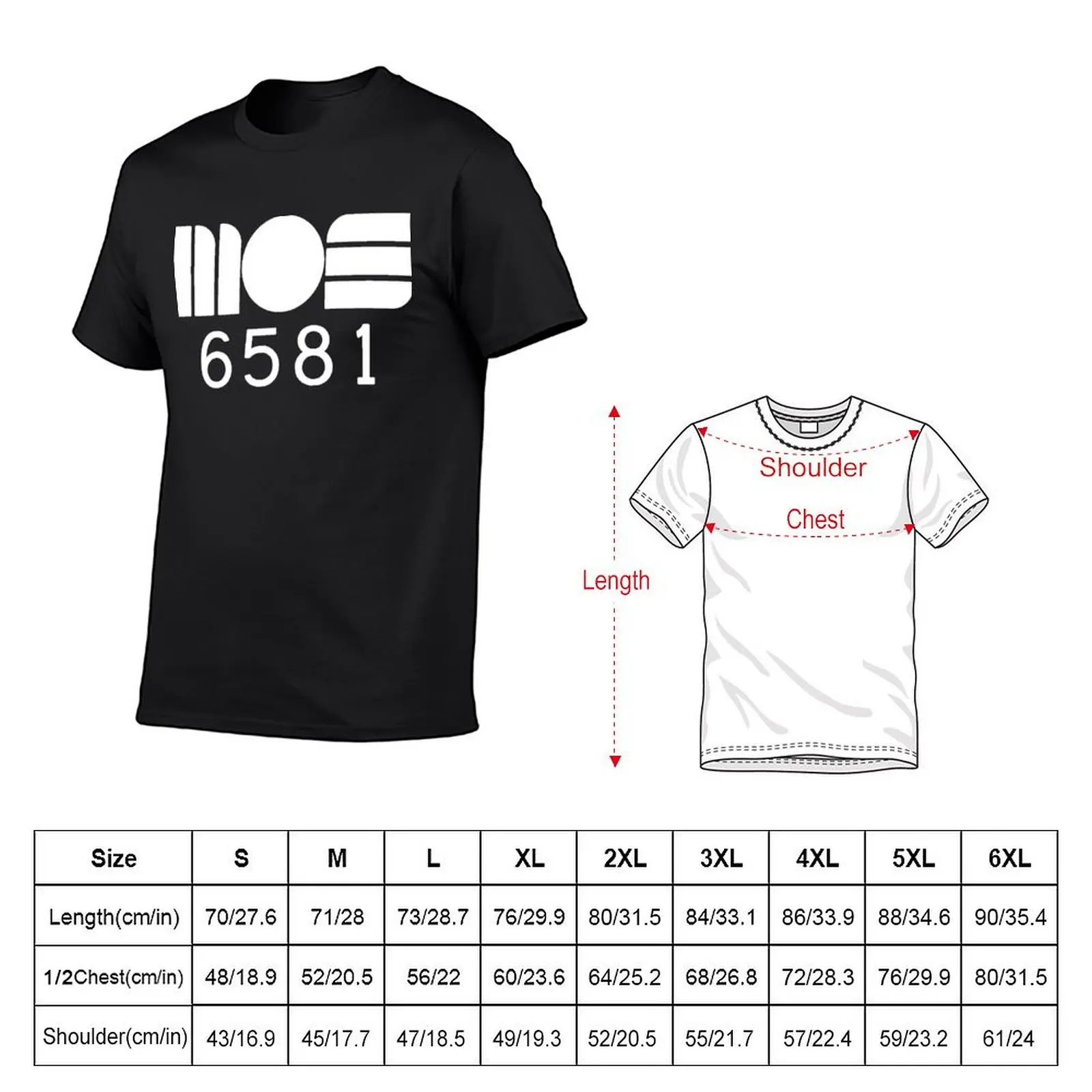 SID Chip MOS 6581. White T-shirt cute clothes blacks heavyweights cute tops mens white t shirts