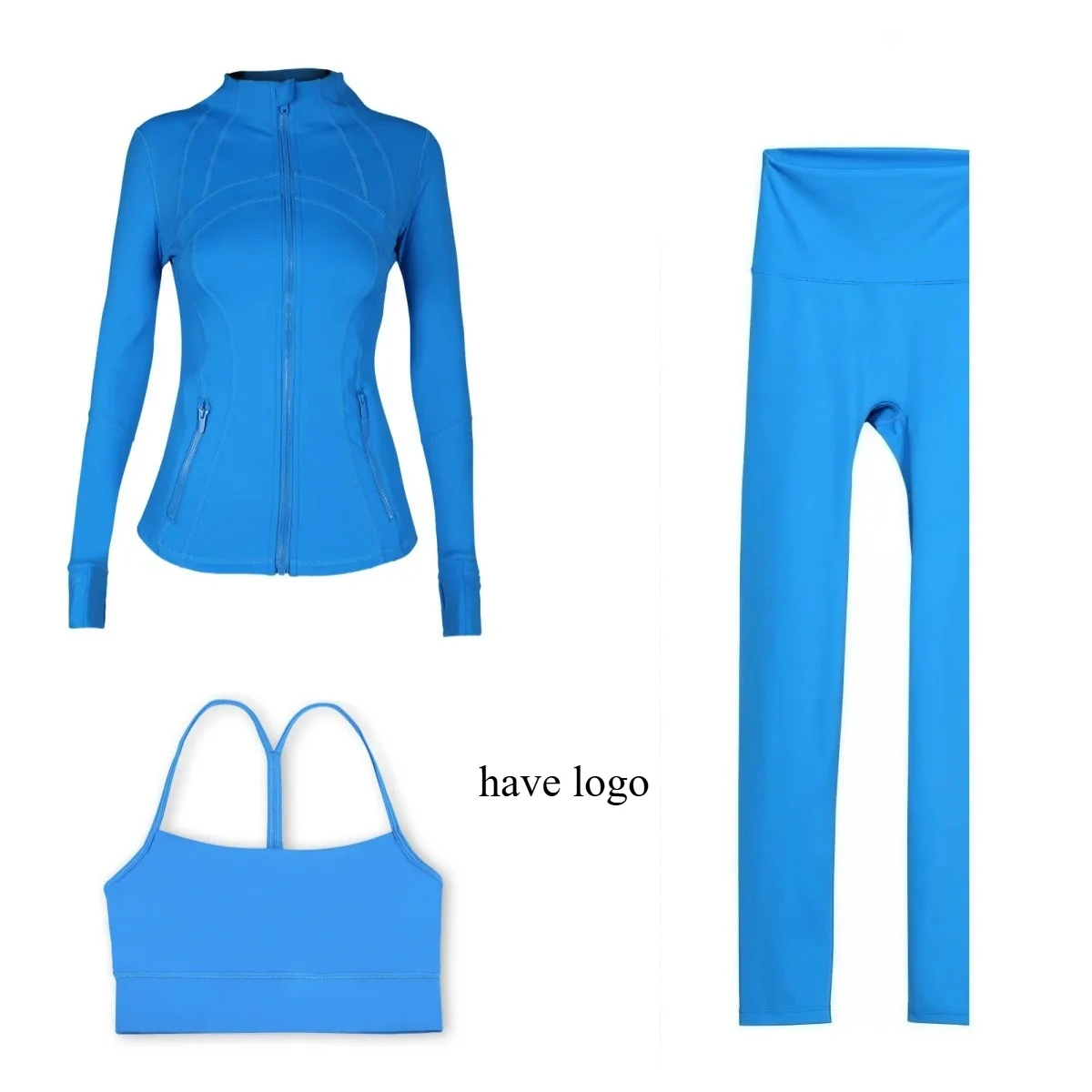 

Лимонный гладкий и универсальный спортивный комплект из 3 предметов, бюстгальтер с Y-образной спинкой, укороченная куртка, 9 леггинсов, легкое спортивное снаряжение для женщин, бег в тренажерном зале