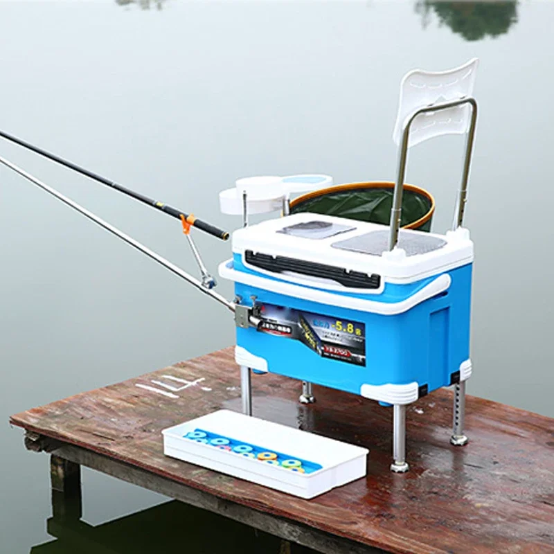 

Four Leg Lifting Multi-functional Fishing Box Platform Box Gear Fishing Bucket Lengthening Lifting Leg