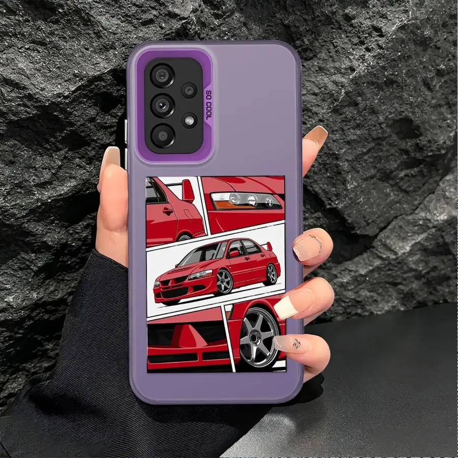 Widebody Sport Car Case for Samsung Galaxy A06 A07 A04 A05 A10 A20 A71 A56 A03 A54 A72 A50 A51 A52 Back Phone Cover view 3