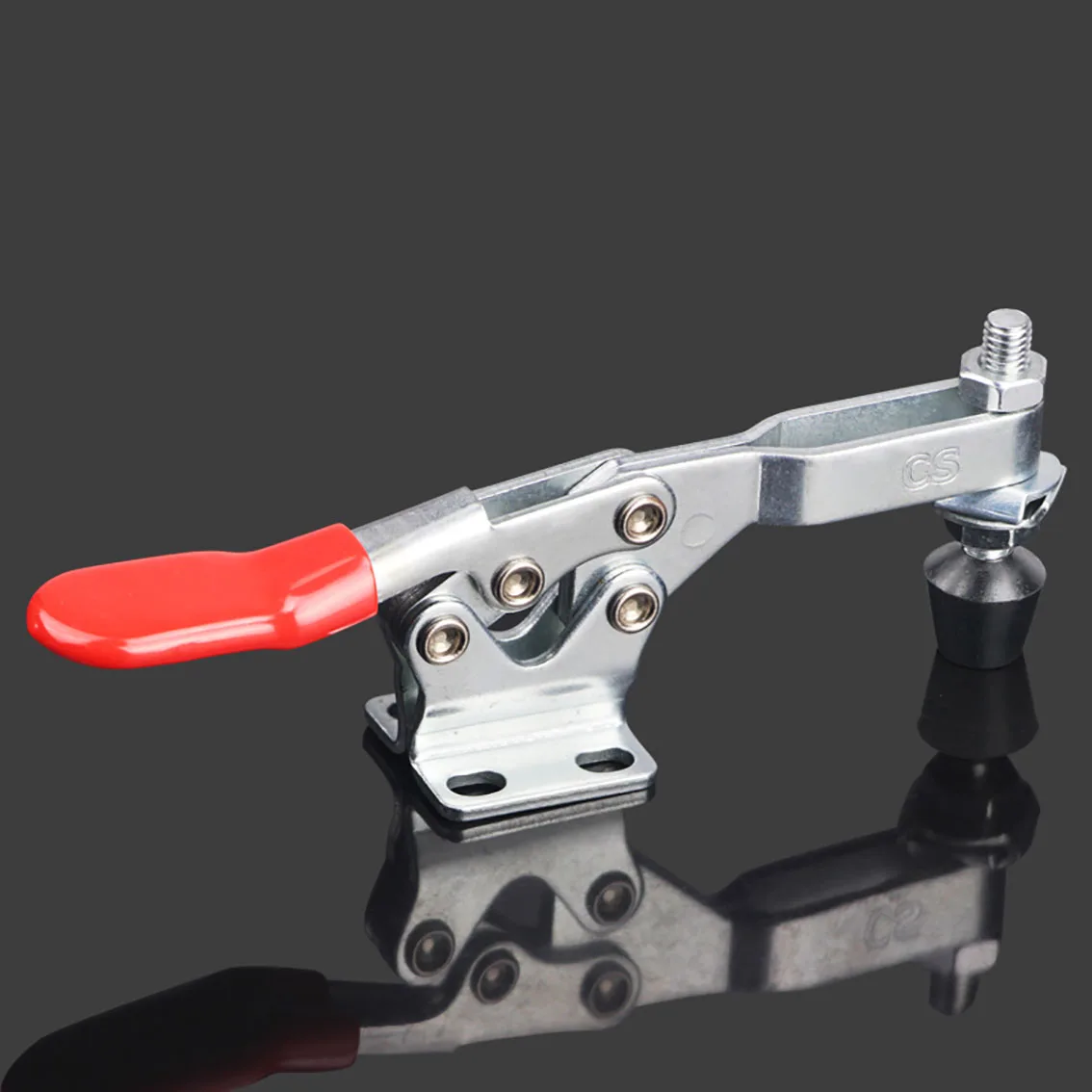 1Pcs Horizontal Toggle Clamp 201 201A 201B 201C 203F 225D Metal Quick Clip Fixed Clamping Hand Tools