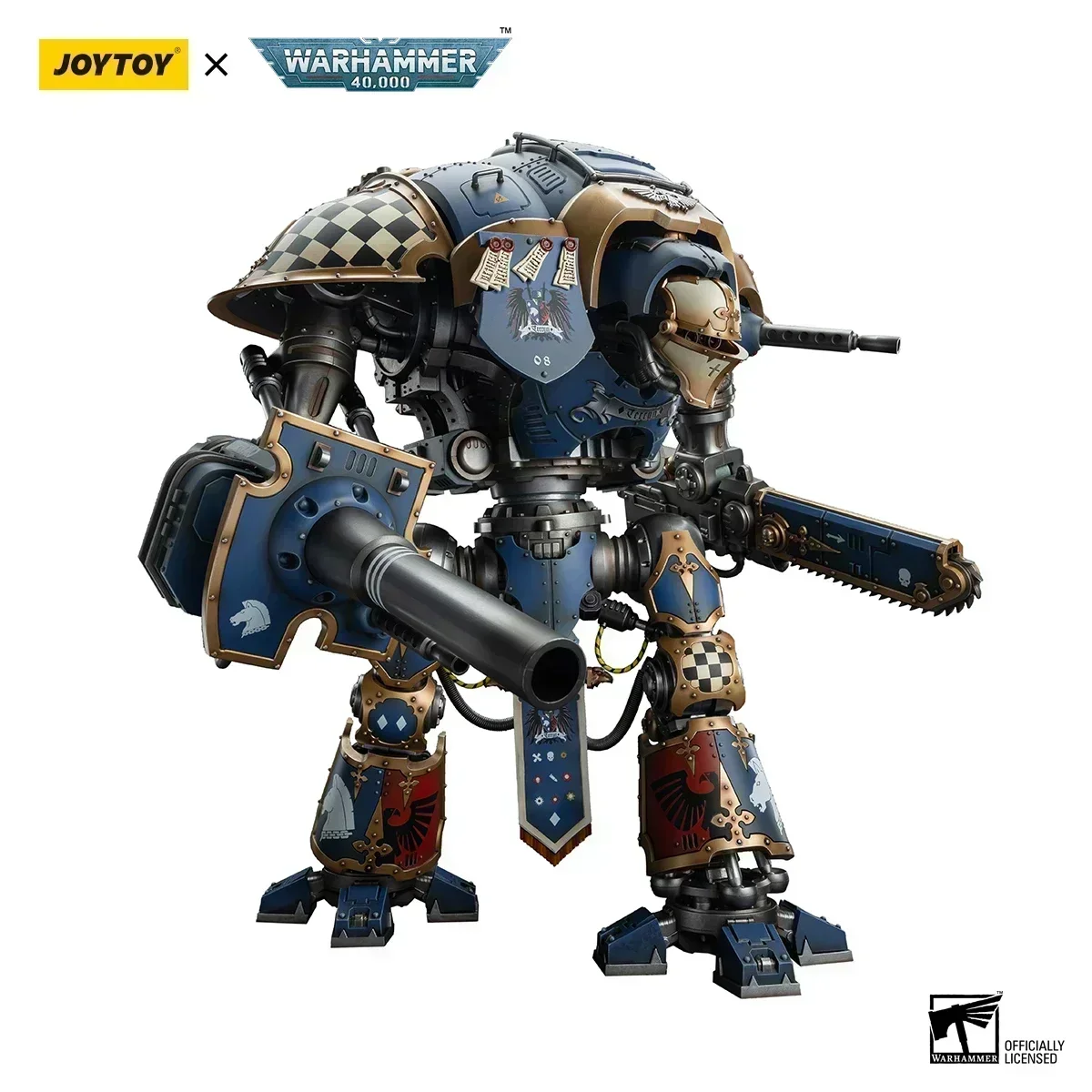 JOYTOY Warhammer 40k 1/18 Action Figure Mech Imperial Knights House Terryn Knight Paladin Collectible Model Figures Ornament Toy