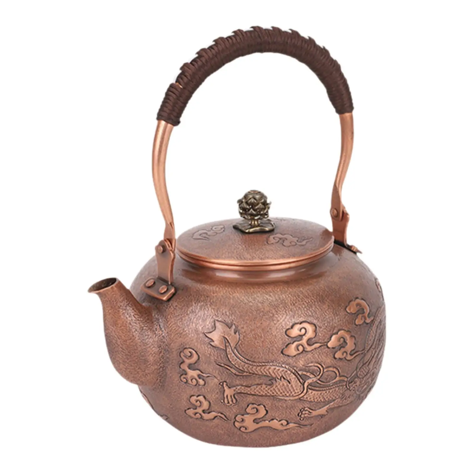 

Copper Teapot Chinese Traditional Teapot Tea Kettle for Kitchen Hiking Hotel