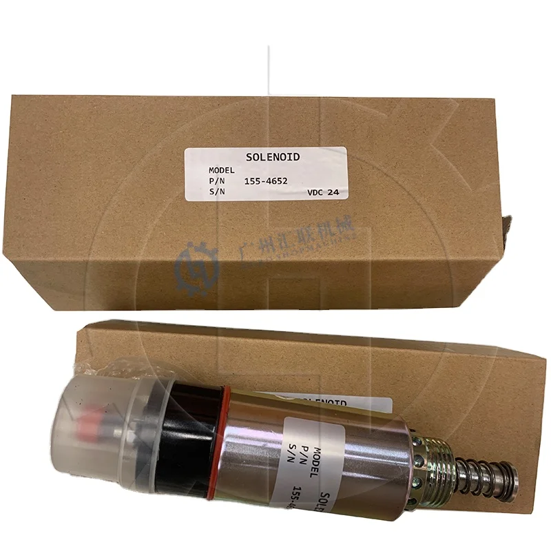 E325 Electric Dies el Engine Stop Solenoid Valve 1554652 8C3664 Solenoid Valve for CATE 320D 330 Excavator Spare Parts