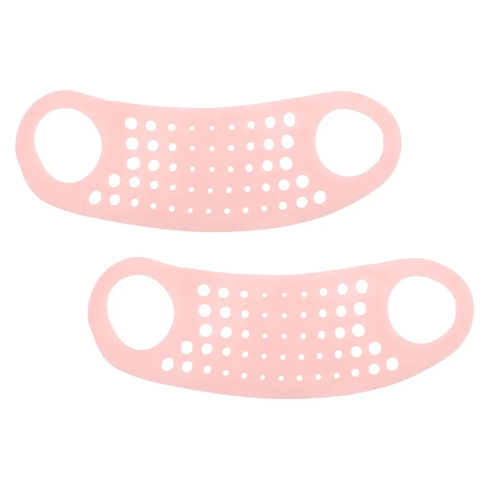 2개입 얼굴 리프팅 기기 실리콘 얼굴 탄력 스트랩 재사용 가능한 리프팅 마스크 이중턱 감소 턱 운동기구