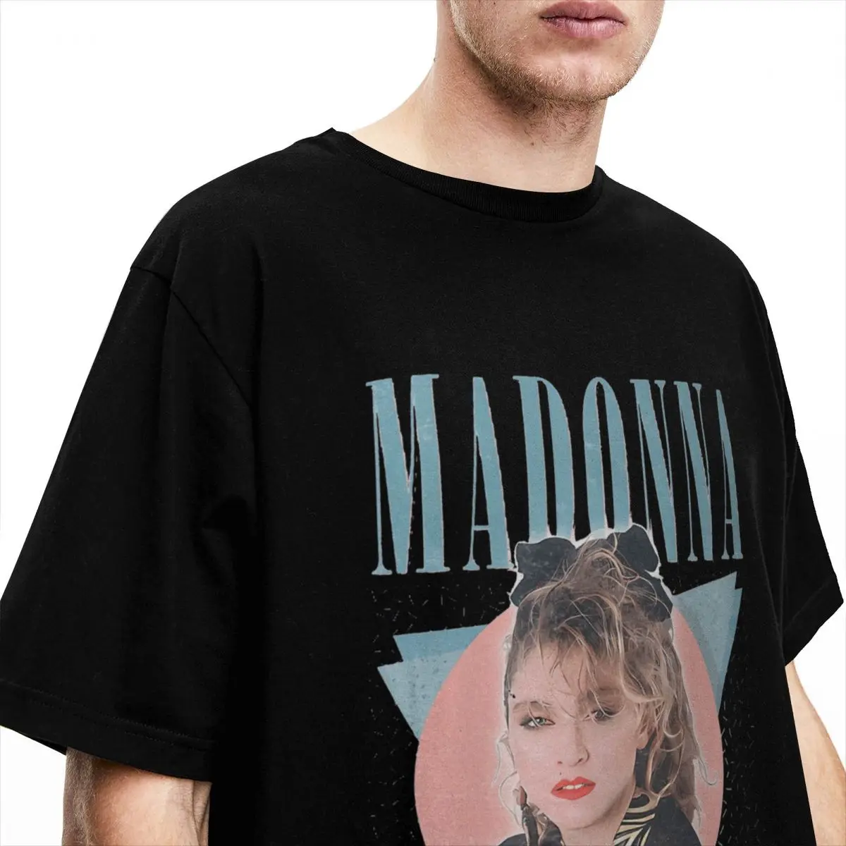 Madonna Pop Queen Merchandise t-shirt uomo donna novità Cotton Original Tee