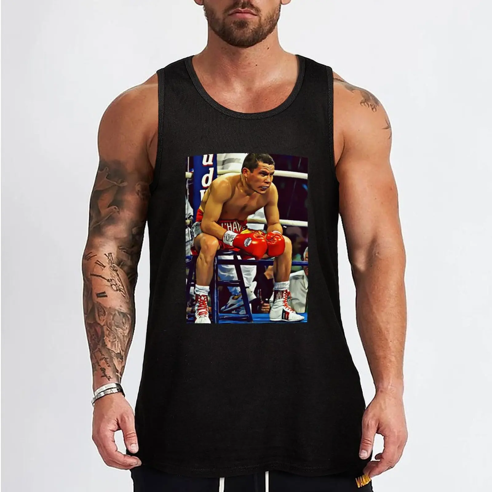 Julio Cesar Chavez Tank Top fitness clothing for men sexy clothes men