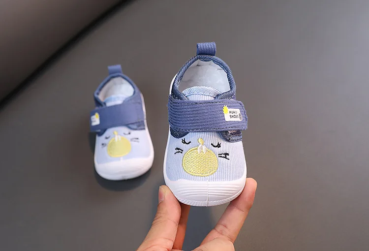 2026 Mit Geräusch Baby-Schuhe Frühling Herbst Kleinkind-Laufschuhe Neugeborenen-Lauflernschuhe für Jungen und Mädchen Rosa, Braun – Detail 6