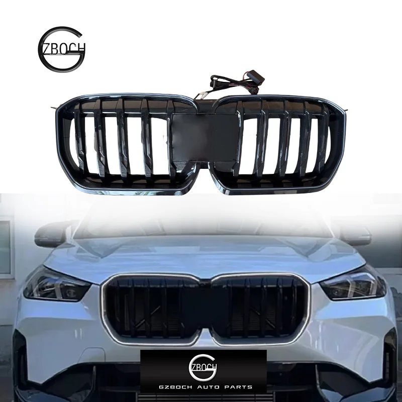 

LED Car Grill for BMW X1 U11 U12 Mid-Grid LED Lights Car Grill for 2023+ BMW X1 U11 U12 LED Front Grille
