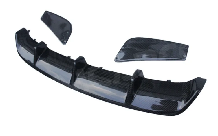 Carbon Fiber R Style Rear Diffuser Rear Splitters For Mercedes Benz W117 C117 CLA250 CLA260 CLA45 Package 2013 -2018