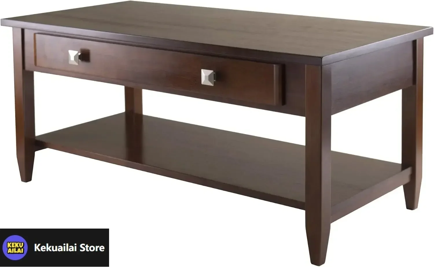 Tavolo occasionale Richmond, noce anticata