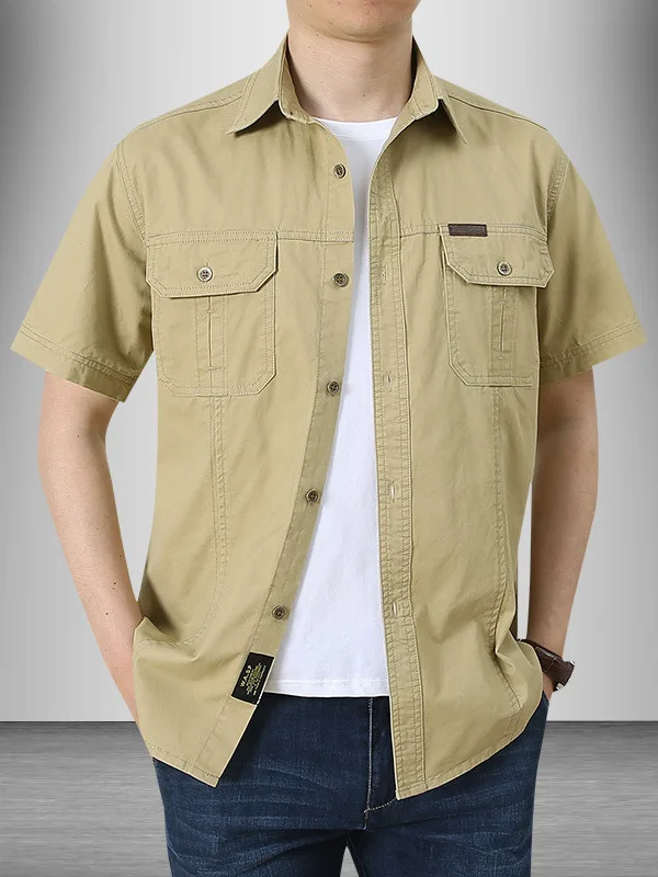 

Casual Pure Color ort Sve irt Large Size Comfortable Faionable Urban Sle Youth Daily Wear Summer Thin Fabric irt