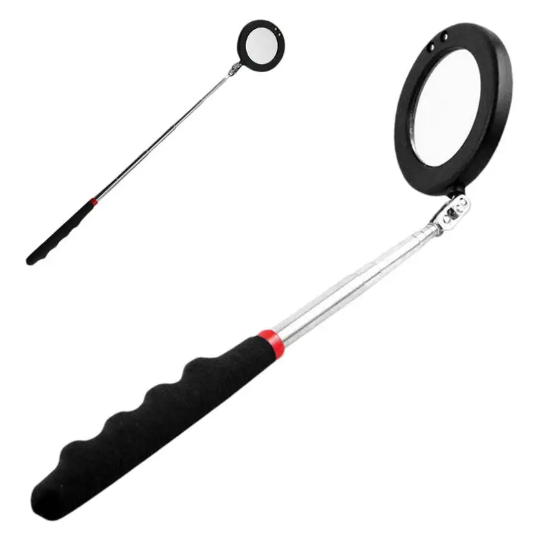 

Car Inspection Mirror LED Light 360 Swivel Telescoping Mirrors Extend Mechanic Tools Flexible Car Inspection Glass Repair Tools