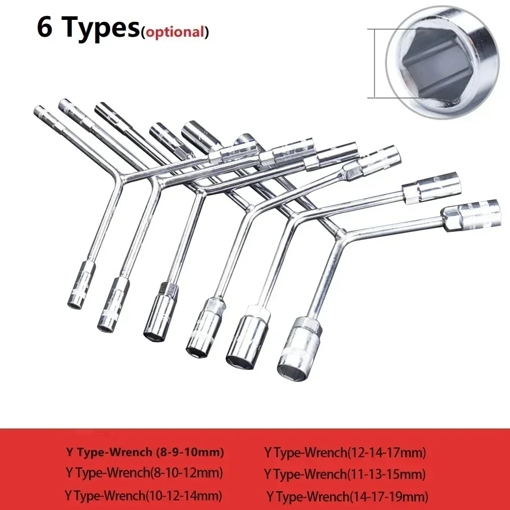 

Household Triangular Socket Wrench Hex Wrench Three-Prong Wrench Repair Tool Bicycle Household Disassembly Tool Metric Wrench