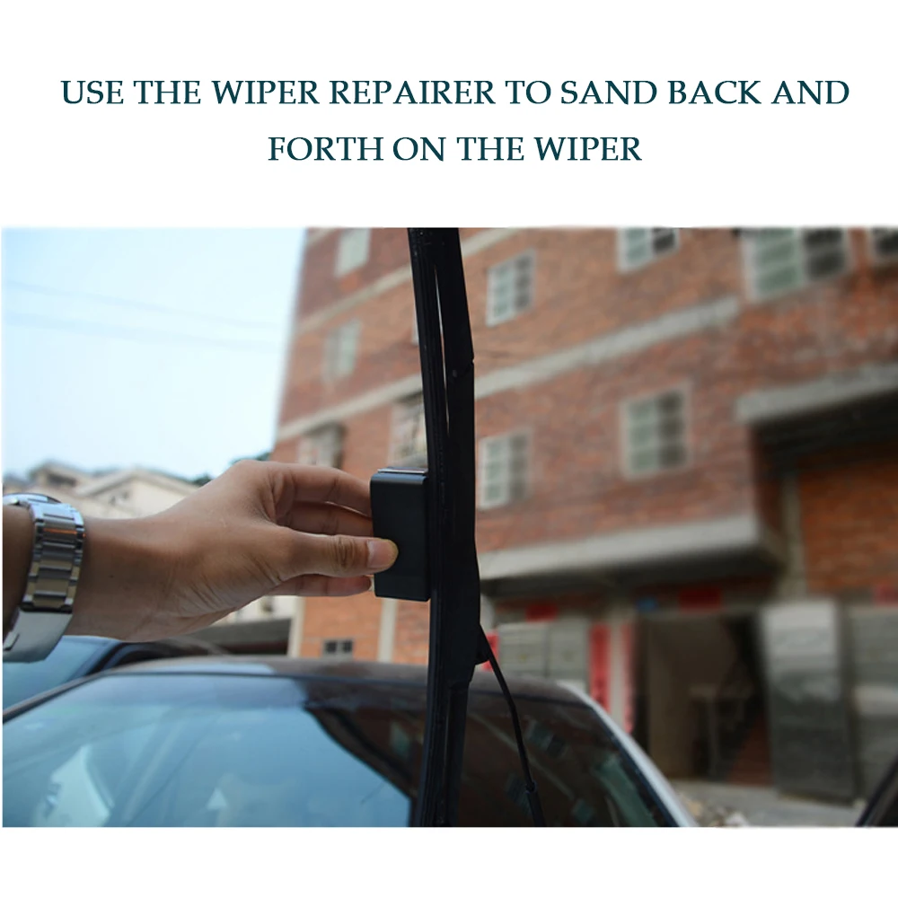 Car Universal Scraper Windshield Wiper Blade Refurbish Grinding Car Wiper Blade Repair Tool Auto Windshield Wiper Blade Repair