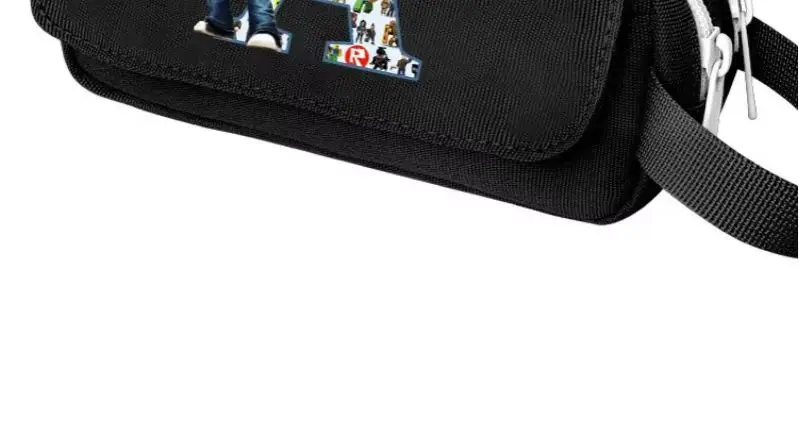 

Robloxs Alphabet A-Z Large Capacity Double Layer Handheld Pencil Bag for Primary and Secondary Students, School Pencil Case