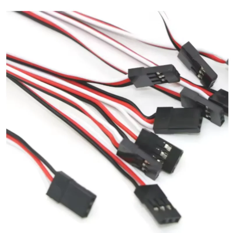 30-Core Servo Extension Line DuPont JR FUTABA Yinyan Huisheng Servo Line ESC Extension Line Length 6 10 20 30 50 60 90 100cm