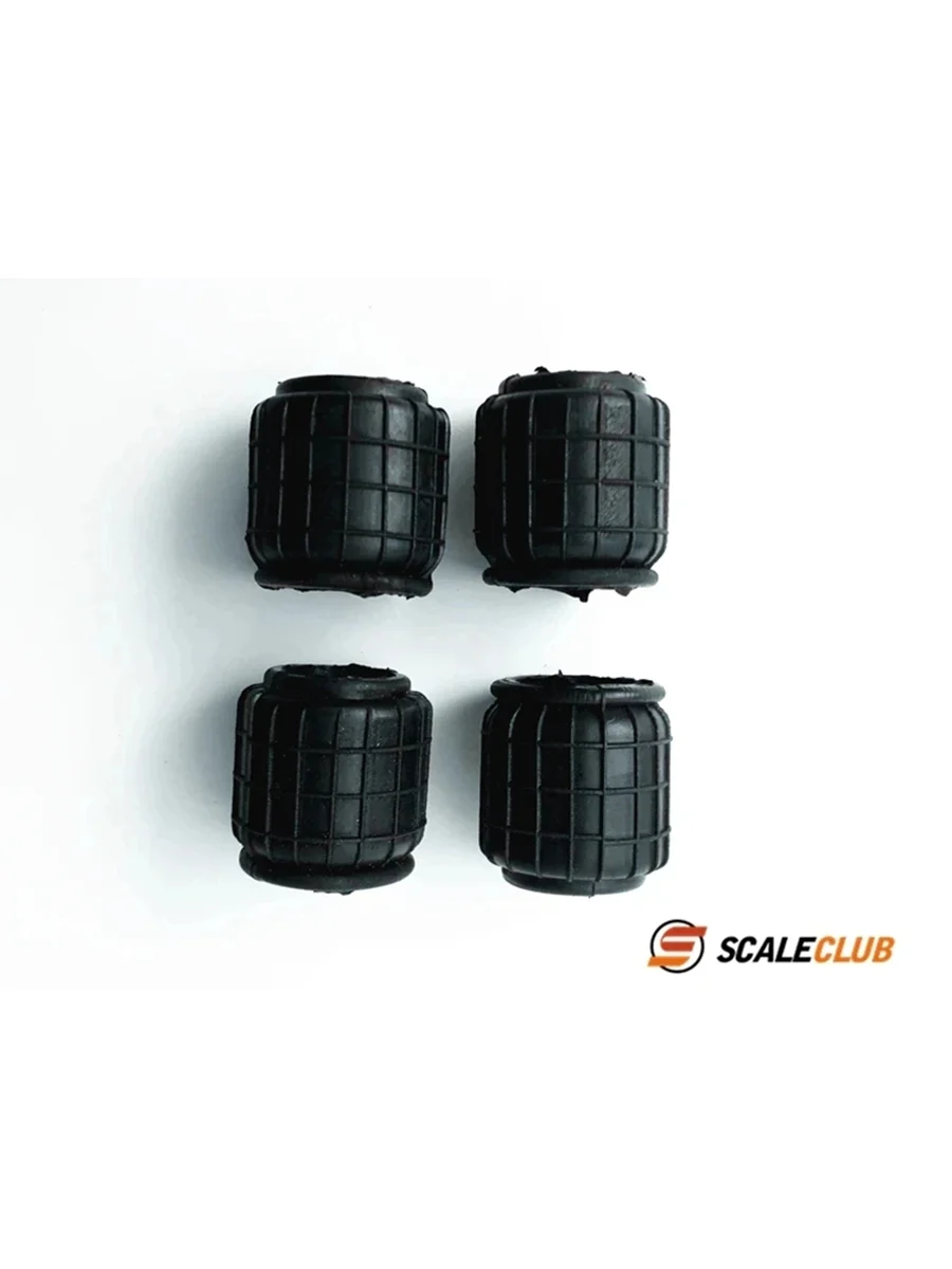 

Scaleclub 1/14 Trailer Dump Truck Air Suspension Airbag Suspension High Quality Rubber Made For Tamiya Lesu For Scania Man