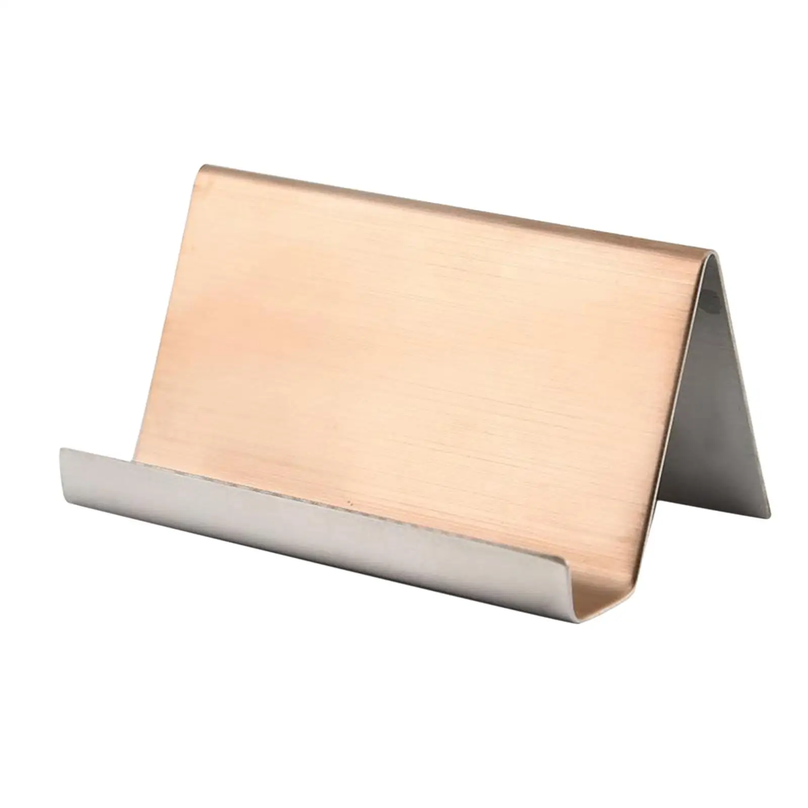 2-4pack Business Card Holders Name Stand Collection Rack Organizer Rose Gold H