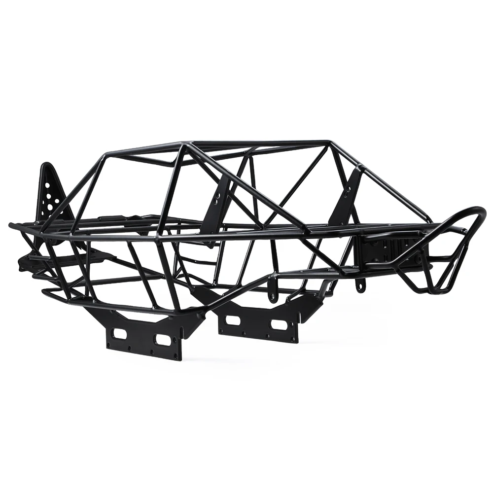 YEAHRUN Steel Chassis Frame Body Full Tube Roll Cage for 1/10 Axial Wraith 90053 RR10 RC Crawler Car Parts