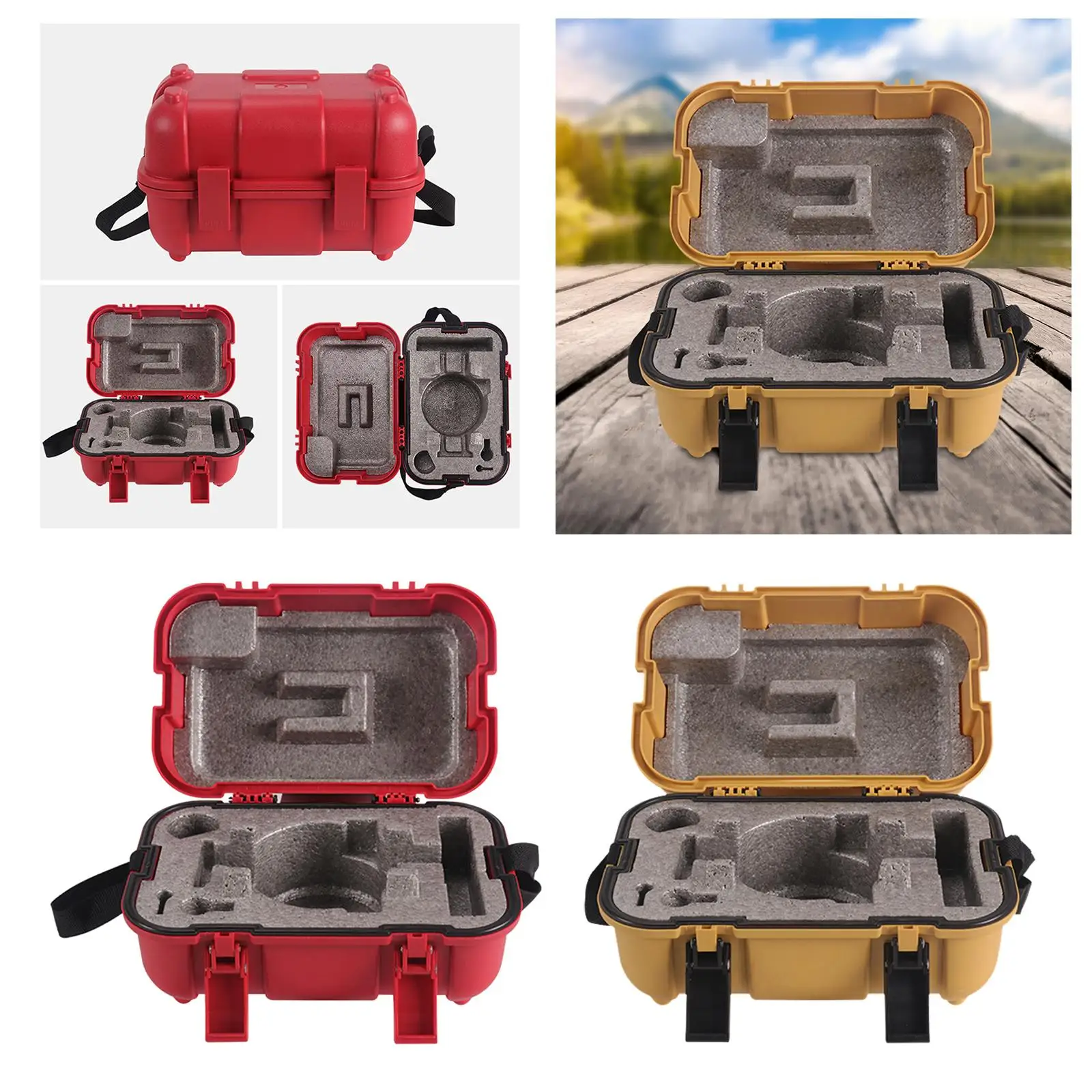 Surveying and Mapping Instrument Box Waterproof Versatile Storage Box for Level