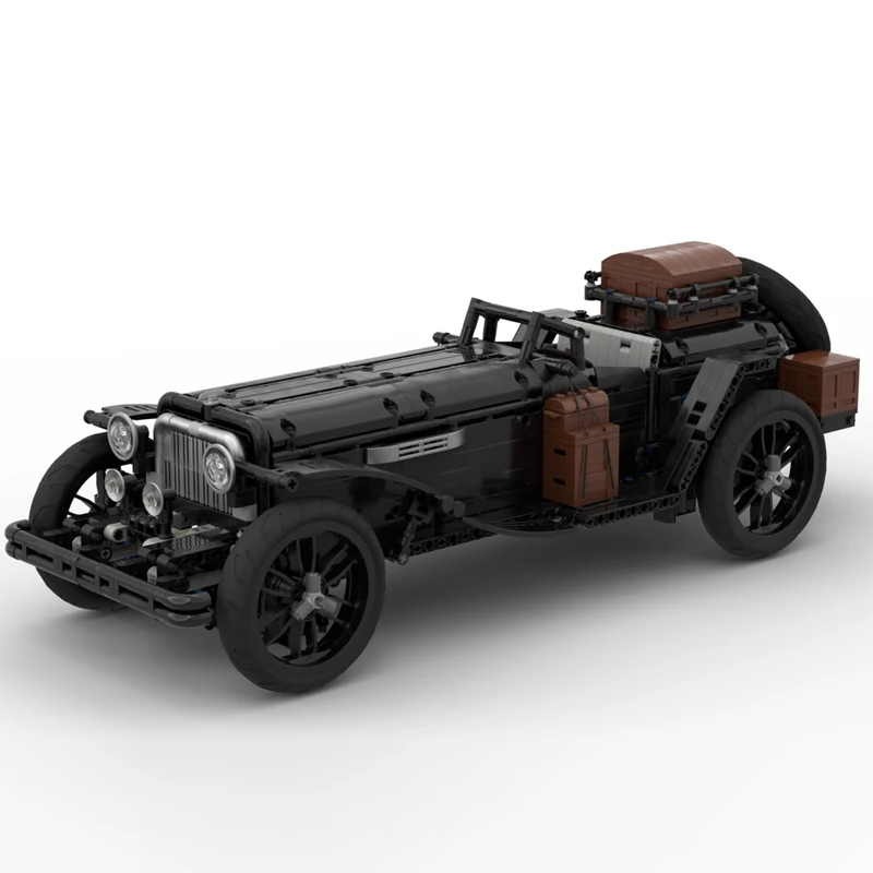 

Moc 2071 шт. классический ретро винтажный автомобиль суперкар гоночная модель DIY творческие идеи детские игрушки подарок на день рождения технологические блоки кирпичи