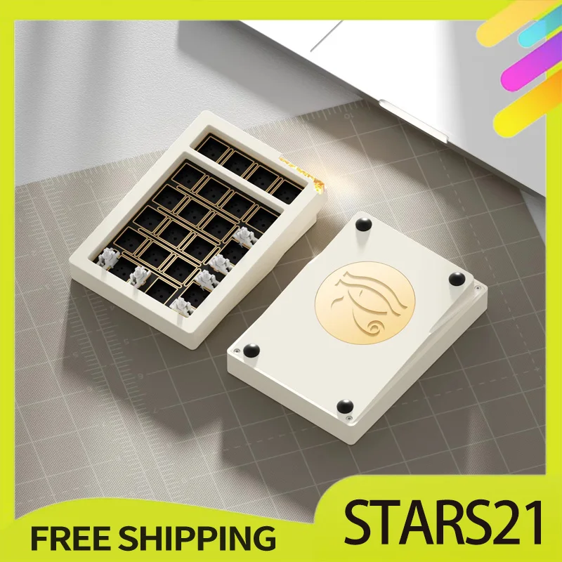 Weikav Stars21 Mechanical keyboard Kit 3Mode Wireless Bluetooth Keypad Kit Aluminum Alloy Custom Rgb Hot Swap Keyboard Kit Gifts