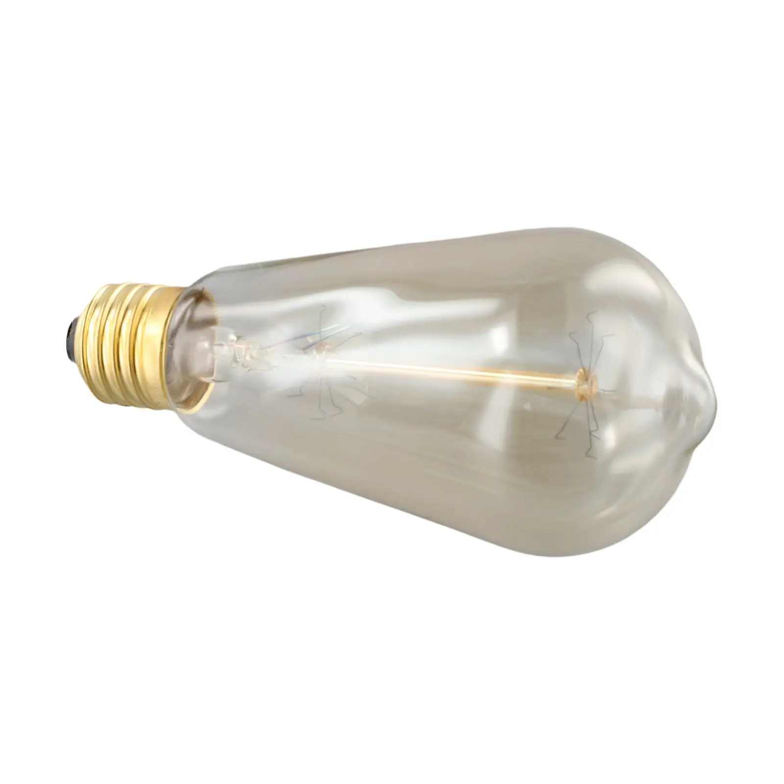 Edison Style Lamp Bulb, 40W E27, Suitable for Bars, Restaurants, and Cafes, Creates an Inviting and Warm Atmosphere