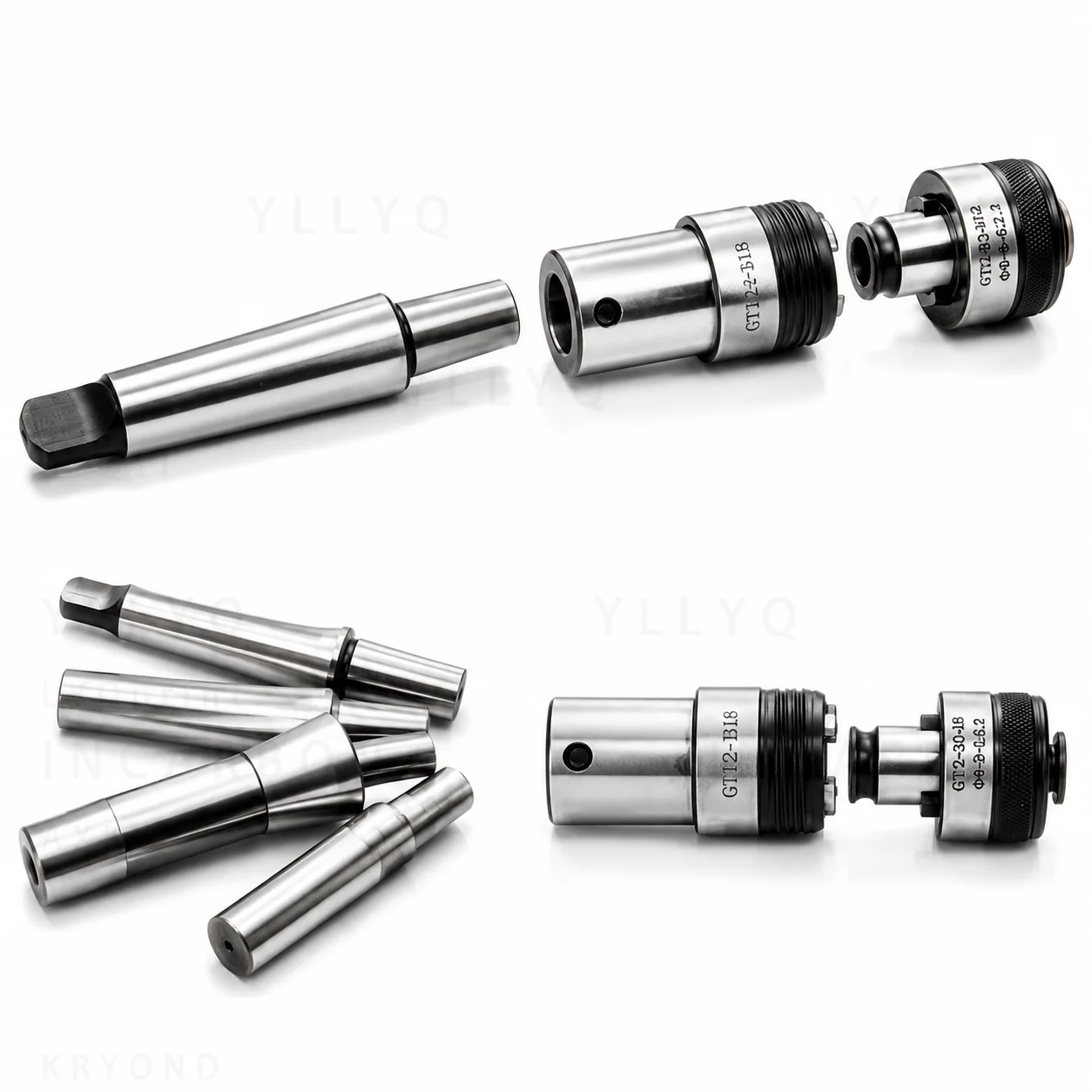 GT12 GT24 Retractable Anti Torque Overload Protection Quick Change Tap Chuck For IOS JIS Standard CNC Tapping Tools