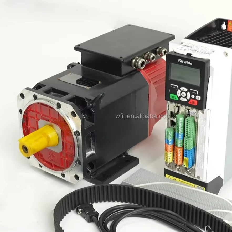 

Milling Grinding Lathe Machine Driving AC Motors 11kw 380v 8000rpm AC Servo Motor