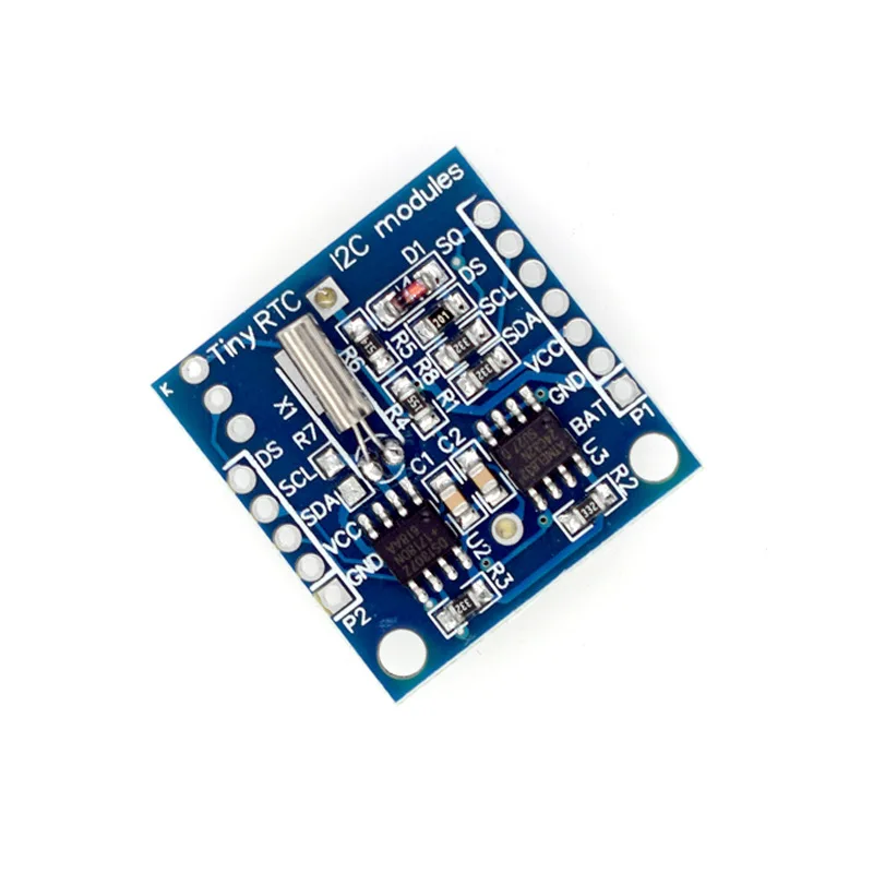 1 pz nuovo arrivo AT24C32 orologio in tempo reale RTC piccolo modulo I2C DS1307