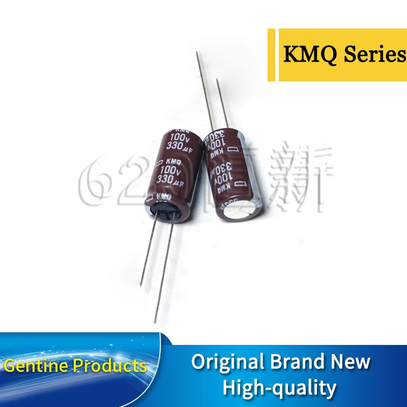 10PCS 100V330UF KMQ 12.5X25 EKMQ101ELL331MK25S Original New NIPPON CHEMI-CON Electrolytic Capacitors NCC Long Life Low Impedance