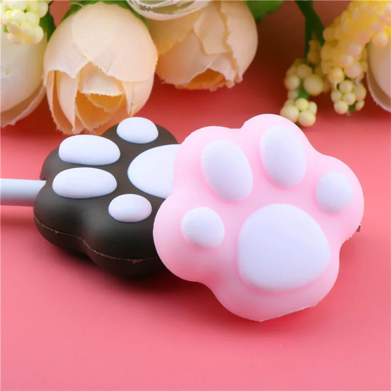 Cat Paws Cable Protector Cartoon Charger Protector Cable Winder Organizer Cute Data Line Cord Protective Cover For iPhone