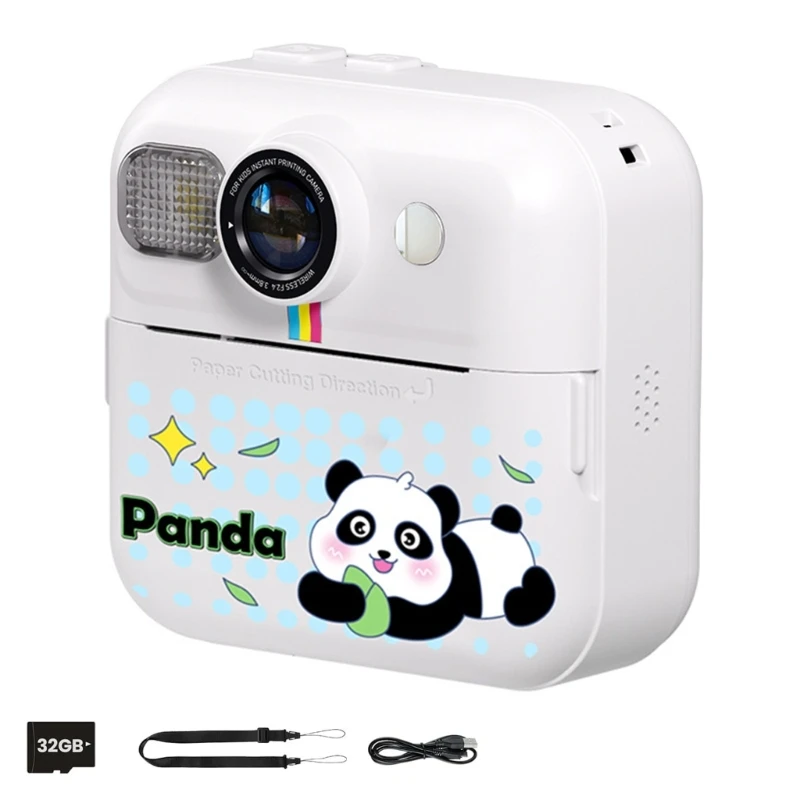 Camera da stampa istantaneamente per bambini 1080p Digital giocattolo da 3 a 12 anni bambini 601e