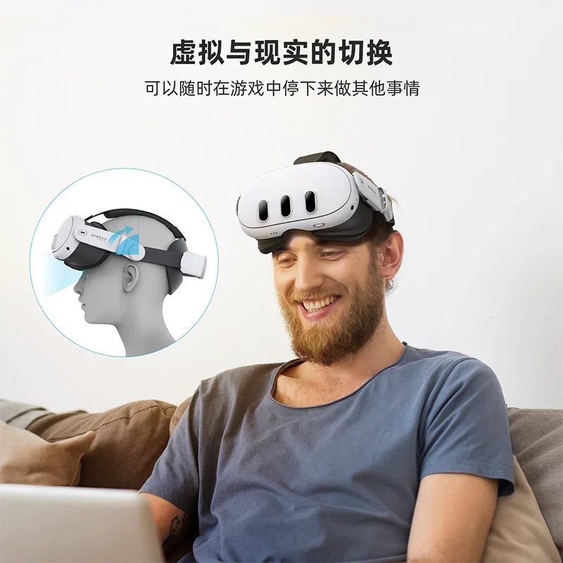 BOBOVR M3 mini upgraded version of simple elite headband for oculus quest3 headwear accessories comfortable and sporty