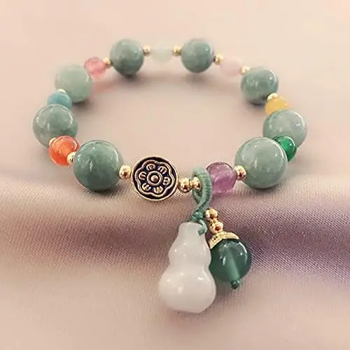 Feng Shui Handmade Chinese Wu Lou/Hu Lou Bracelet for Health and Protection