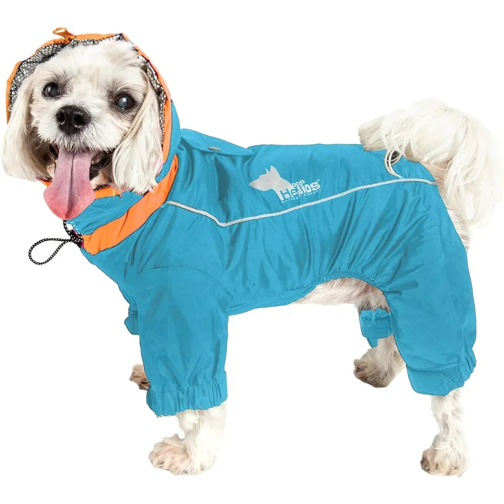 Dog Hoodies, Windproof Waterproof and Insulated Adjustable Full Bodied Pet Dogs Jacket Coat, Dog Hoodies