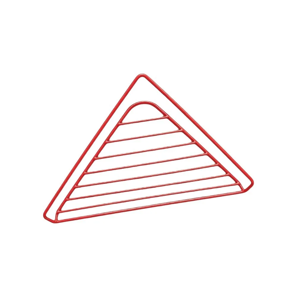 pratico-suporte-triangular-de-ferro-para-canto-antiderrapante-drenavel-economizador-de-espaco-anticorrosivo-escorredor-de-louca-com-suporte-para-sabao