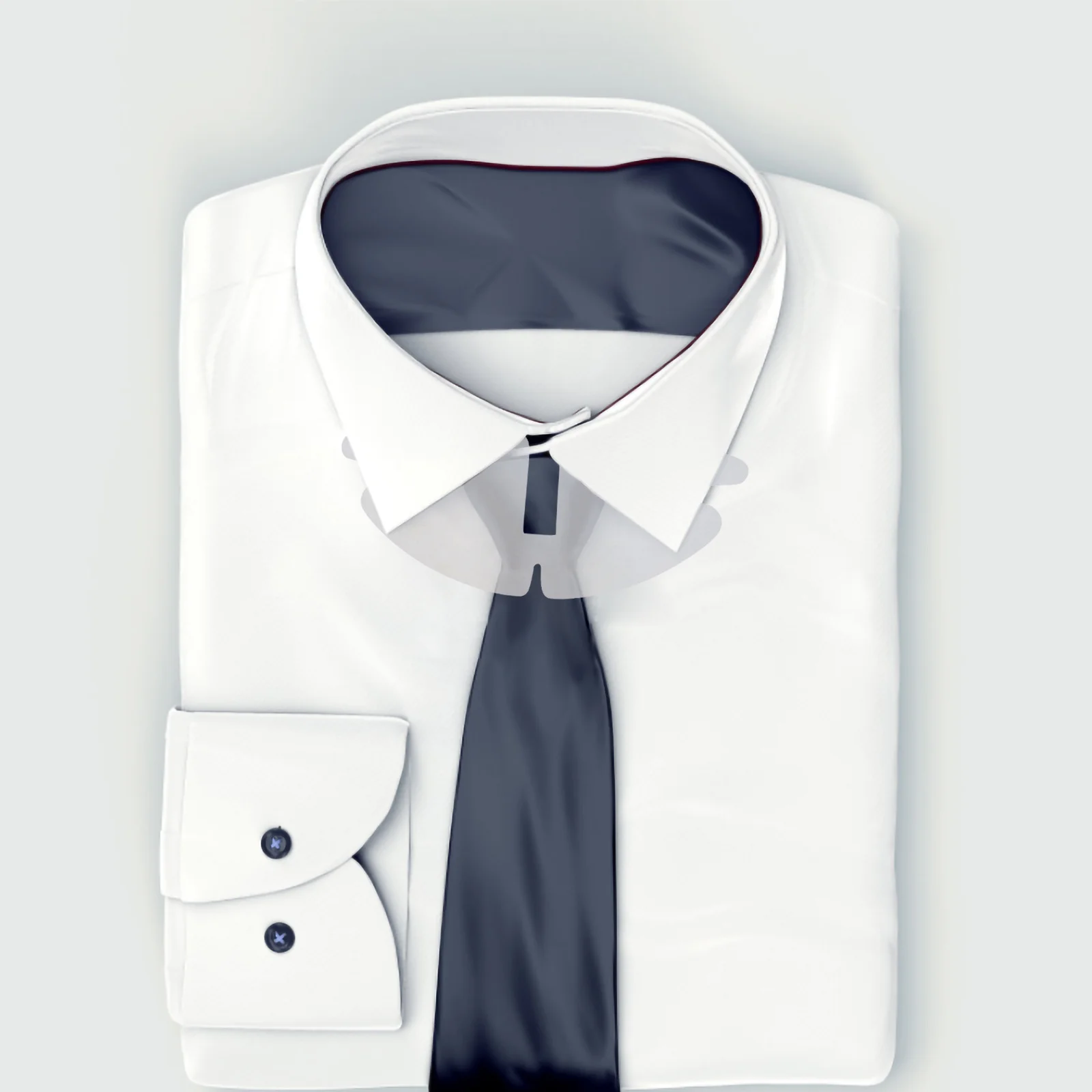 50 Stück Kragenhalter für Hemden, Kunststoff, doppellagig, verstärkt, Hemdkragen-Stütze, Einsätze, Kleid, Uniform, knackiger Aufbewahrungsmittel