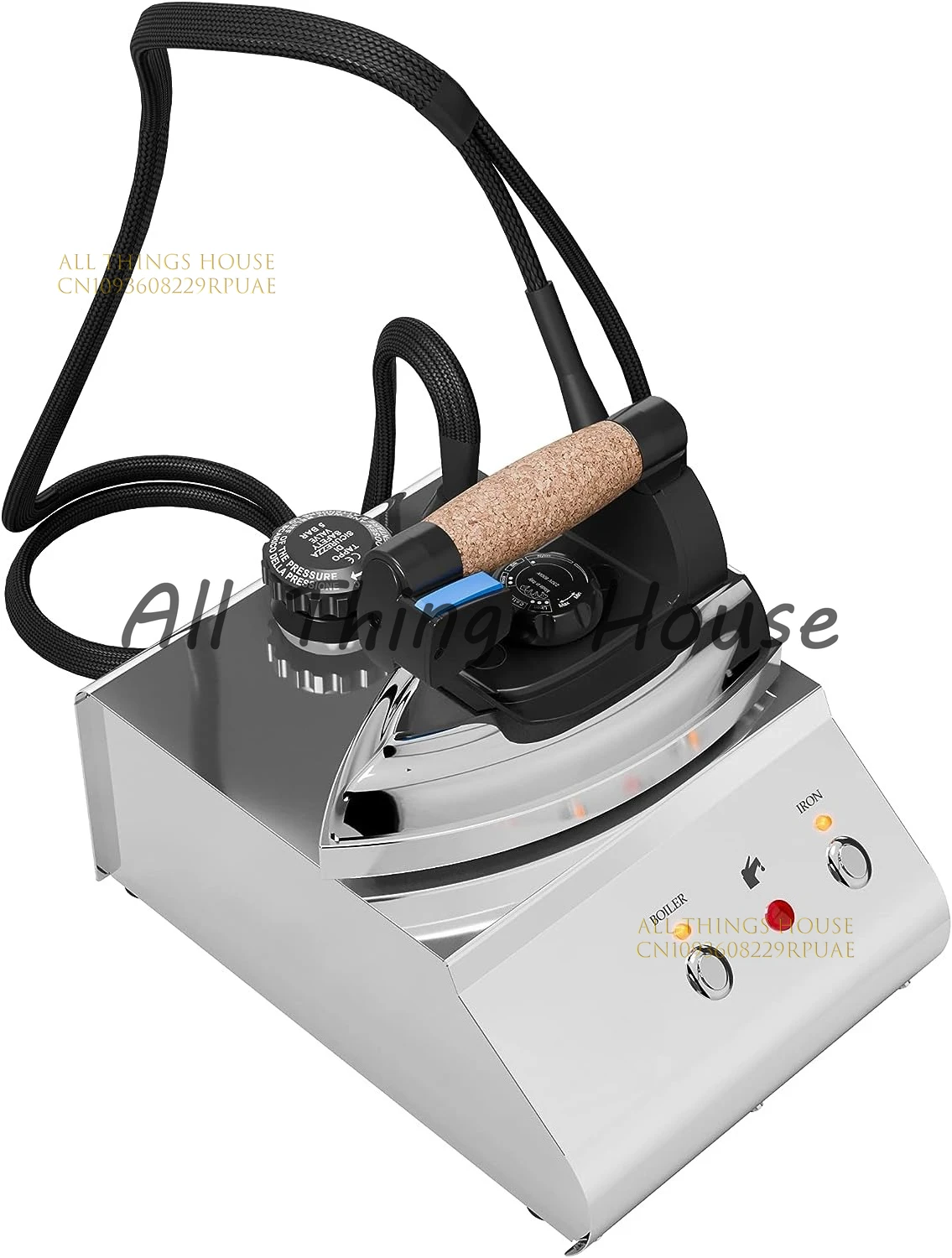 stainless steel hand-held electric iron household high-grade clothes steam ironing machine