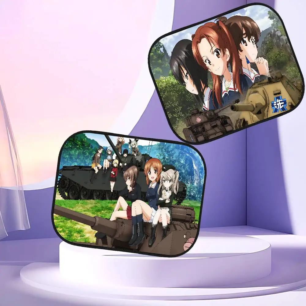 

GIRLS U-und PANZER Car Sun Shade UV Protection Electrostatic Adsorption Car Window Sunshade For Kids Outdoor Sunscreen